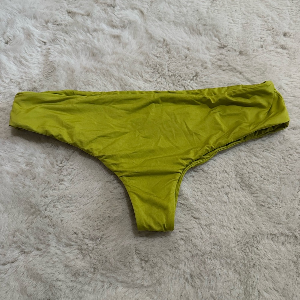 MAI Olive Green Bikini Active Bottom